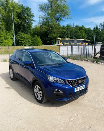 Peugeot 3008 cena 49050 przebieg: 164625, rok produkcji 2019 z Brusy małe 254